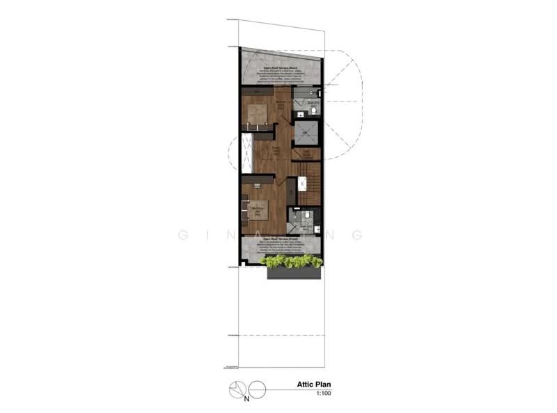 Brand New Freehold Inter-Terrace at D27 near Canberra Mrt, Brand New Freehold Terrace @Jalan Sankam, 5 Bedrooms, 4,834 sqft, Terraced House For Sale, by Gina Tng, 500151295 - PropertyGuru.com.sg