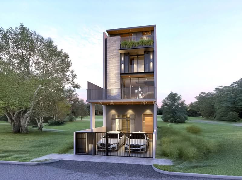 Brand New Freehold Inter-Terrace at D27 near Canberra Mrt, Brand New Freehold Terrace @Jalan Sankam, 5 Bedrooms, 4,834 sqft, Terraced House For Sale, by Gina Tng, 500151295 - Exterior - PropertyGuru.com.sg