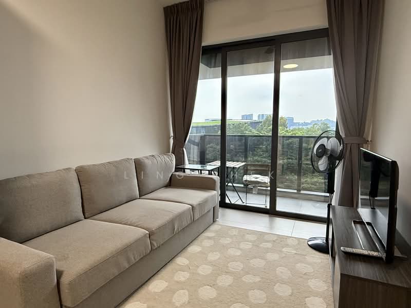 One-North Eden, 8 Slim Barracks Rise, 1 Bedroom, 517 sqft, Condominium For Sale, by Ling Shek, 500151306 - Living Room - PropertyGuru.com.sg