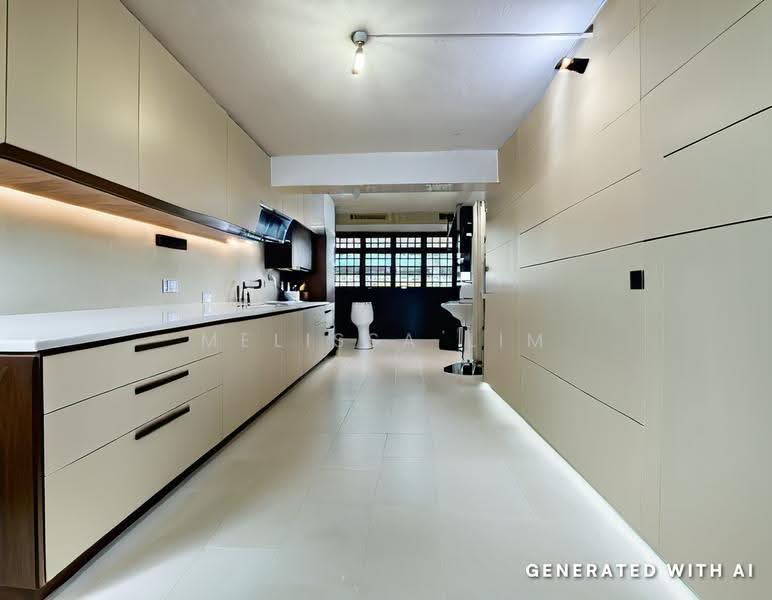 17 Marine Terrace, 17 Marine Terrace, East Coast / Marine Parade, 3 Bedrooms, 883 sqft, HDB Flat For Sale, by Melissa Lim, 500151314 - Kitchen - PropertyGuru.com.sg