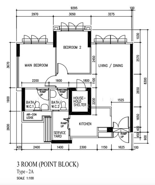 424B Yishun Avenue 11, 424B Yishun Avenue 11, 2 Bedrooms, 721 sqft, HDB Flat For Sale, by Toh YiQin (卓意钦), 500151320 - PropertyGuru.com.sg