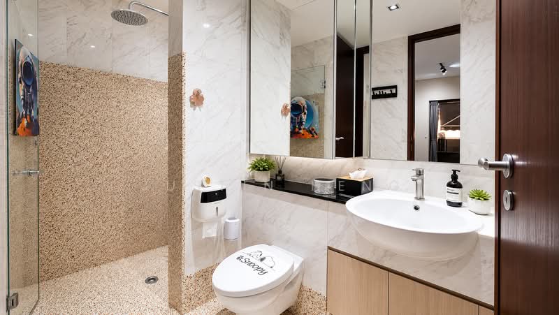 D'Banyan, 83 Jalan Sendudok, 1 Bedroom, 732 sqft, Apartment For Sale, by Justin Heng, 500151328 - Bathroom - PropertyGuru.com.sg