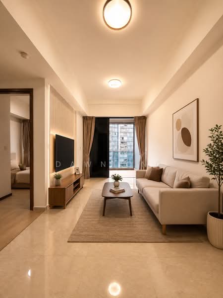 Parc Riviera, 101 West Coast Vale, 2 Bedrooms, 710 sqft, Condominium For Sale, by Dawn Ong, 500151337 - Living Room - PropertyGuru.com.sg