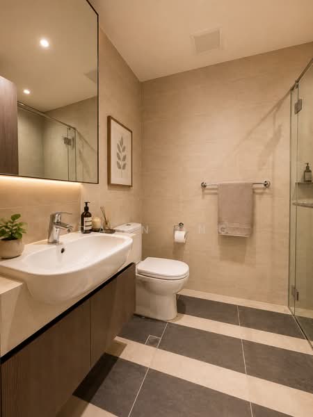 Parc Riviera, 101 West Coast Vale, 2 Bedrooms, 710 sqft, Condominium For Sale, by Dawn Ong, 500151337 - Bathroom - PropertyGuru.com.sg