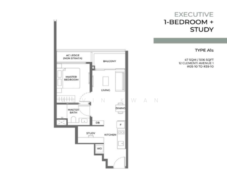 ELTA, 12 Clementi Avenue 1, 1 Bedroom, 506 sqft, Condominium For Sale, by Alvin Kwan, 500151353 - PropertyGuru.com.sg