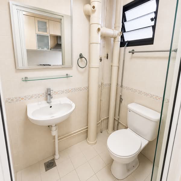 691A Choa Chu Kang Crescent, 691A Choa Chu Kang Crescent, 3 Bedrooms, 968 sqft, HDB Flat For Sale, by Delvin Ong, 500151387 - Bathroom - PropertyGuru.com.sg
