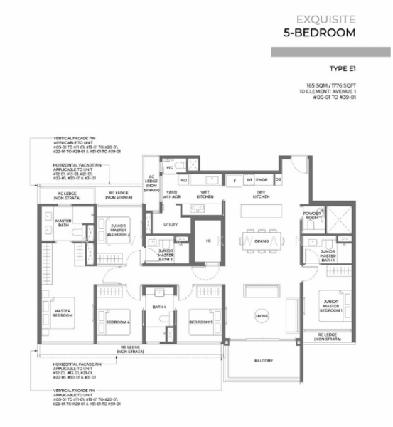 ELTA, 12 Clementi Avenue 1, 5 Bedrooms, 1,776 sqft, Condominium For Sale, by Alvin Kwan, 500151395 - PropertyGuru.com.sg