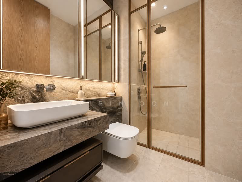 The Avenir, 8 River Valley Close, 1 Bedroom, 527 sqft, Condominium For Sale, by WeiPin Oon, 500151408 - Bathroom - PropertyGuru.com.sg
