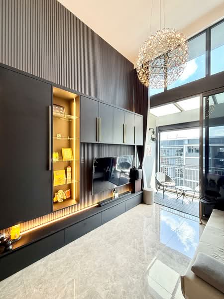 Bellewaters, 11 Anchorvale Crescent, 3 Bedrooms, 1,216 sqft, Executive Condominium For Sale, by Chek Meng Tan, 500151412 - Living Room - PropertyGuru.com.sg