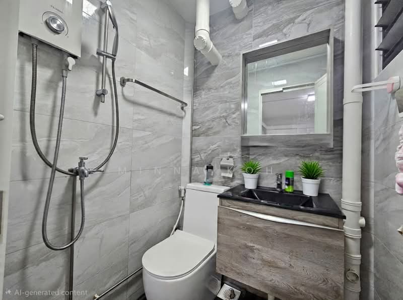304 Bukit Batok Street 31, 304 Bukit Batok Street 31, 2 Bedrooms, 721 sqft, HDB Flat For Sale, by Minna Koh, 500151431 - Bathroom - PropertyGuru.com.sg