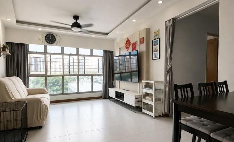 327A Anchorvale Road, 327A Anchorvale Road, Hougang / Punggol / Sengkang, 3 Bedrooms, 990 sqft, HDB Flat For Sale, by Kenneth Tan, 500151442 - Living Room - PropertyGuru.com.sg