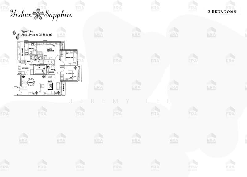 Yishun Sapphire, 54 Canberra Drive, 3 Bedrooms, 1,184 sqft, Condominium For Rent, by Jeremy Lee, 500151445 - PropertyGuru.com.sg