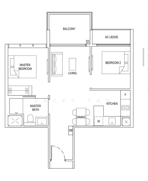 The Florence Residences, 99 Hougang Avenue 2, 2 Bedrooms, 635 sqft, Condominium For Sale, by Jacky Tan, 500151454 - PropertyGuru.com.sg