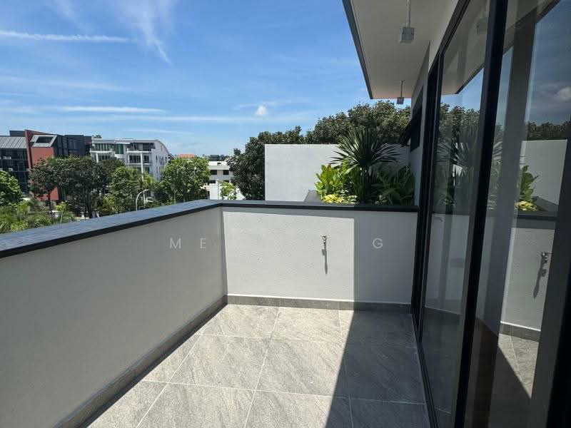 ⭐Cannot Find Already⭐Brand New by Reputable Landed Developer✅Joo Chiat Terrace for $6M only, 5 Rooms ensuite | 2 Cars | Lift | NO West Sun, 6 Bedrooms, 4,385 sqft, Terraced House For Sale, by Melvin Ng, 500151455 - Balcony - PropertyGuru.com.sg