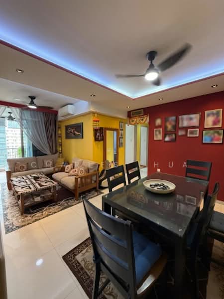 Treasure Crest, 66 Anchorvale Crescent, 3 Bedrooms, 958 sqft, Executive Condominium For Rent, by Charles Chua, 500151472 - Living Room - PropertyGuru.com.sg
