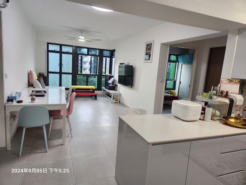 101A Bidadari Park Drive, 101A Bidadari Park Drive, 3 Bedrooms, 1,001 sqft, HDB Flat For Rent, by Yan Lin, 500151473 - Living Room - PropertyGuru.com.sg