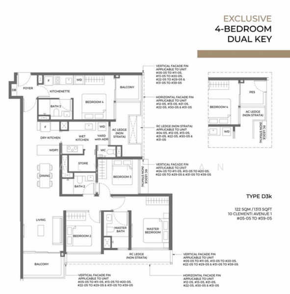 ELTA, 12 Clementi Avenue 1, 4 Bedrooms, 1,184 sqft, Condominium For Sale, by Alvin Kwan, 500151476 - PropertyGuru.com.sg