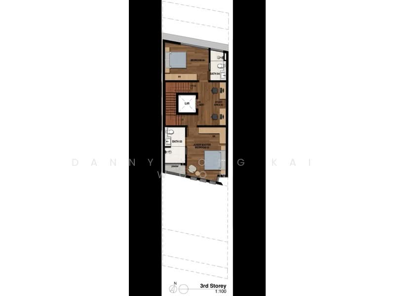 Masonry, , 5 Bedrooms, 4,384 sqft, Terraced House For Sale, by Danny Yong Kai Woon, 500151480 - PropertyGuru.com.sg