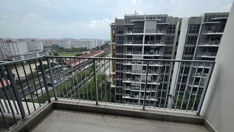 North Park Residences, 19 Yishun Central 1, 2 Bedrooms, 624 sqft, Condominium For Rent, by Albert New, 500151482 - Balcony - PropertyGuru.com.sg