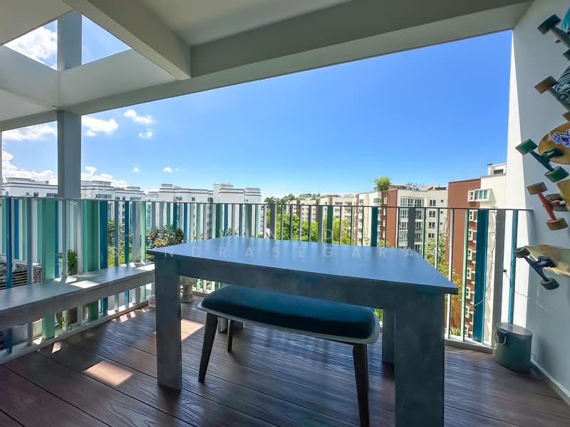 The Jovell, 23 Flora Drive, 2 Bedrooms, 646 sqft, Condominium For Sale, by Vinod Sandrasegaran, 500151511 - Balcony - PropertyGuru.com.sg