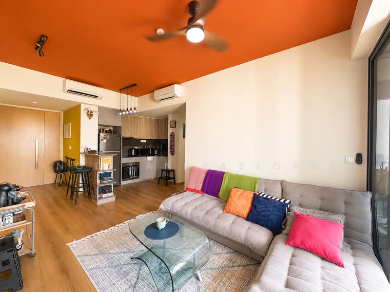 The Jovell, 23 Flora Drive, 2 Bedrooms, 646 sqft, Condominium For Sale, by Vinod Sandrasegaran, 500151511 - Living Room - PropertyGuru.com.sg