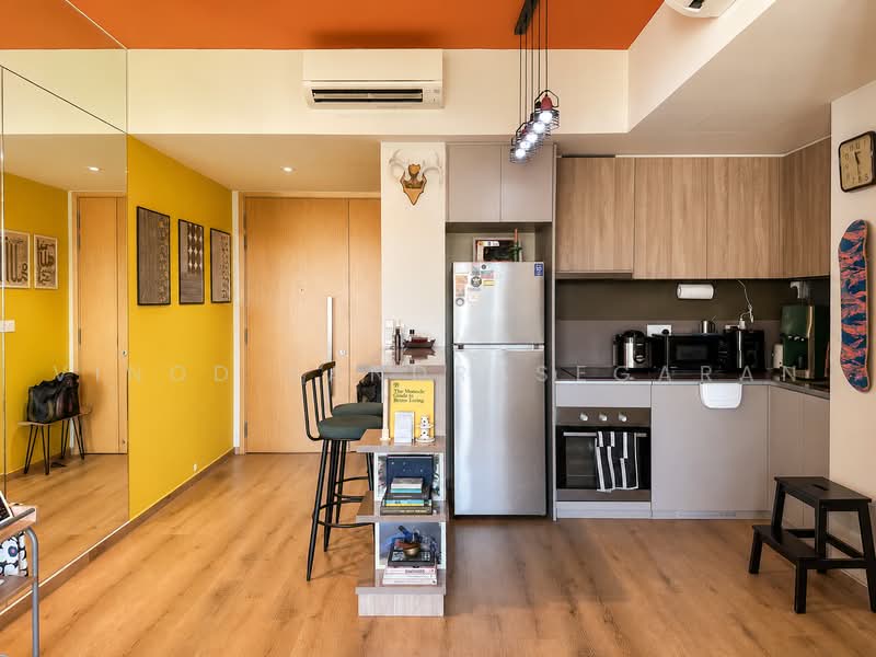 The Jovell, 23 Flora Drive, 2 Bedrooms, 646 sqft, Condominium For Sale, by Vinod Sandrasegaran, 500151511 - Kitchen - PropertyGuru.com.sg