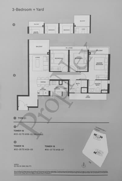 The Clement Canopy, 18 Clementi Avenue 1, 3 Bedrooms, 990 sqft, Condominium For Sale, by Yan Lin, 500151550 - PropertyGuru.com.sg