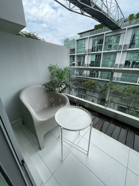One-North Residences, 7 One-North Gateway, Room Rental, 170 sqft, Condominium For Rent, by Liu Siqi, 500151560 - Balcony - PropertyGuru.com.sg
