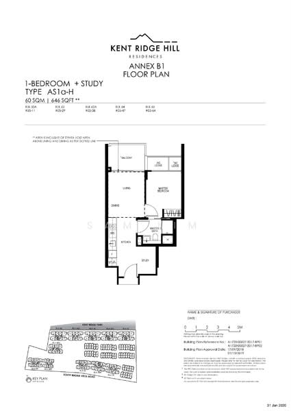 Kent Ridge Hill Residences, 56F South Buona Vista Road, 1 Bedroom, 646 sqft, Condominium For Rent, by Sam Lim, 500151576 - PropertyGuru.com.sg
