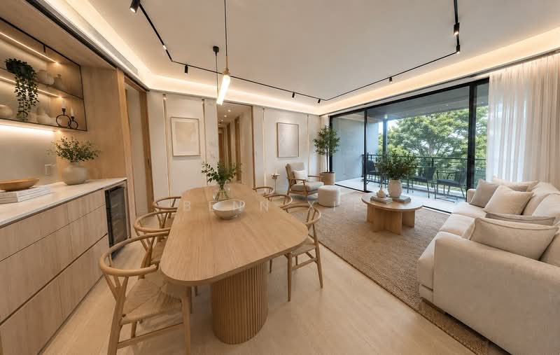 1km to CHIJ Our Lady Queen Of Peace, Minutes to MRT, , 5 Bedrooms, 1,658 sqft, Condominium For Sale, by Benn Xie, 500151602 - Living Room - PropertyGuru.com.sg