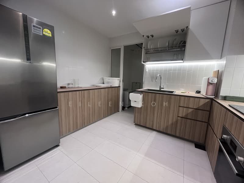 Tropical Spring, 25 Simei Street 4, 3 Bedrooms, 1,350 sqft, Condominium For Rent, by Eileen Koh, 500151608 - Kitchen - PropertyGuru.com.sg