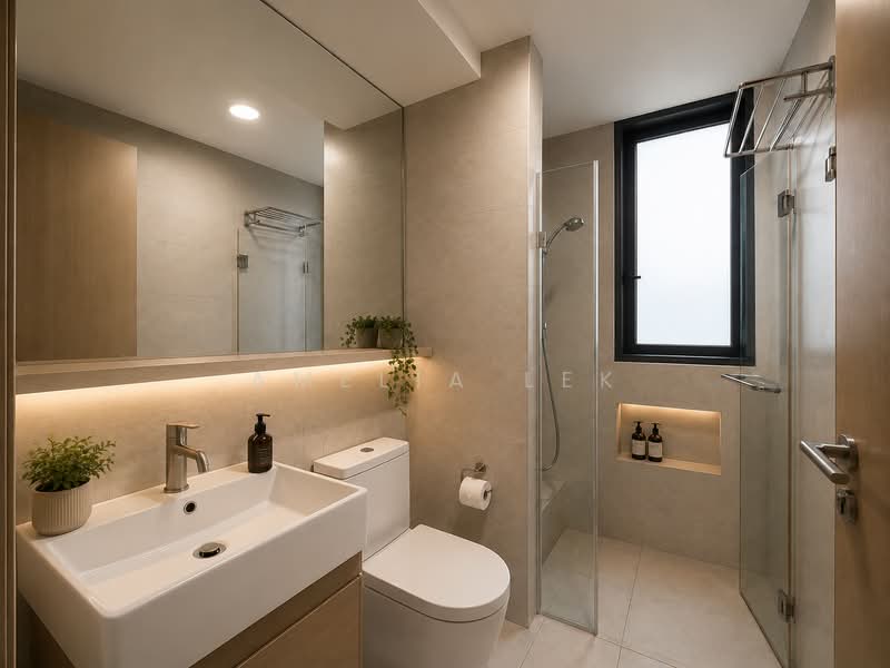 Parc Life, 25 Sembawang Crescent, 5 Bedrooms, 1,550 sqft, Executive Condominium For Sale, by Amelia Lek, 500151645 - Bathroom - PropertyGuru.com.sg