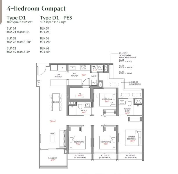 Narra Residences, 50 Dairy Farm Walk, 4 Bedrooms, 1,152 sqft, Condominium For Sale, by Mavis Leng, 500151654 - PropertyGuru.com.sg