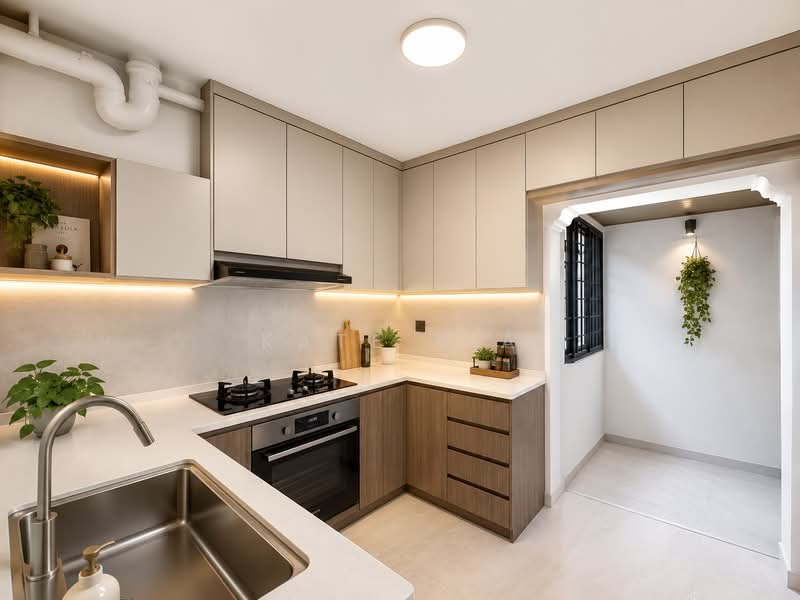 228A Compassvale Walk, 228A Compassvale Walk, 3 Bedrooms, 1,238 sqft, HDB Flat For Sale, by Kate Sia, 500151673 - Kitchen - PropertyGuru.com.sg