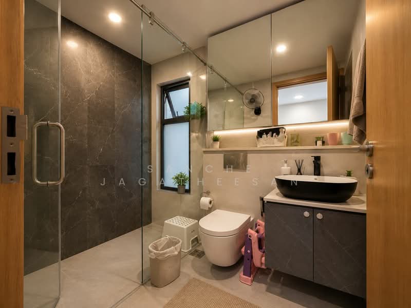 8 @ Woodleigh, 8 Woodleigh Close, 3 Bedrooms, 1,098 sqft, Condominium For Rent, by Sanche Jagatheesan, 500151705 - Bathroom - PropertyGuru.com.sg