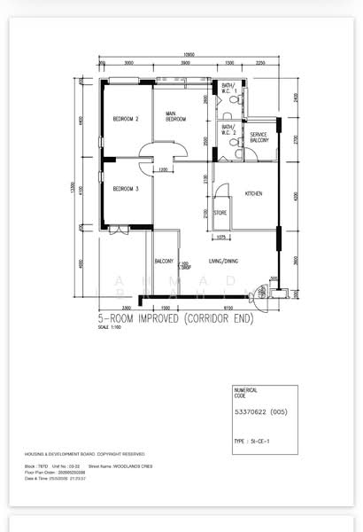 787D Woodlands Crescent, 787D Woodlands Crescent, 3 Bedrooms, 1,312 sqft, HDB Flat For Sale, by Ahmad Ibrahim, 500151710 - PropertyGuru.com.sg
