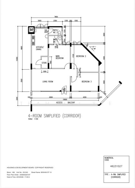166 Bishan Street 13, 166 Bishan Street 13, 3 Bedrooms, 947 sqft, HDB Flat For Sale, by Tham Mei See, 500151744 - PropertyGuru.com.sg