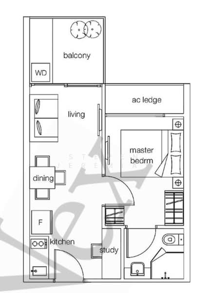 NottingHill Suites, 29A Toh Tuck Road, 1 Bedroom, 398 sqft, Apartment For Rent, by Steven Jeremiah, 500151755 - PropertyGuru.com.sg