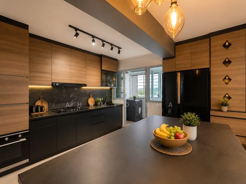 377A Hougang Street 32, 377A Hougang Street 32, 4 Bedrooms, 1,302 sqft, HDB Flat For Sale, by Ahamed Sha, 500151763 - Kitchen - PropertyGuru.com.sg