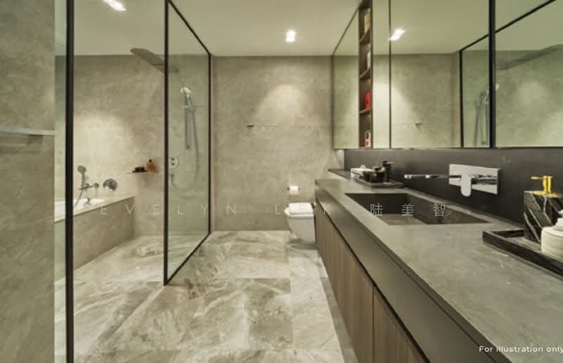 CanningHill Piers, 177 River Valley Road, 1 Bedroom, 506 sqft, Condominium For Sale, by Evelyn Lek 陆美智, 500151767 - Bathroom - PropertyGuru.com.sg