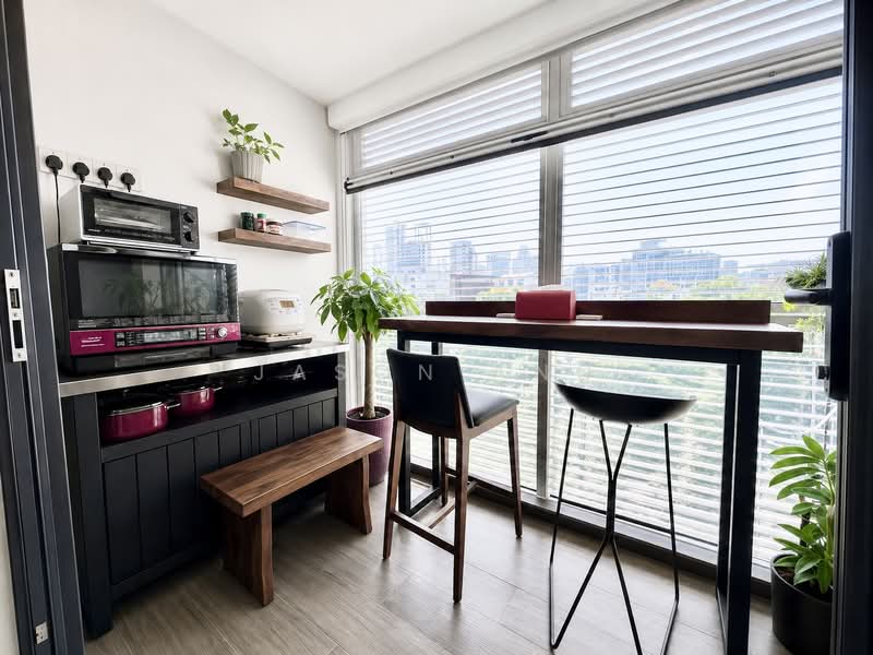 Two8one Studio, 281 River Valley Road, 1 Bedroom, 517 sqft, Condominium For Sale, by Jason Ang, 500151792 - Balcony area - PropertyGuru.com.sg