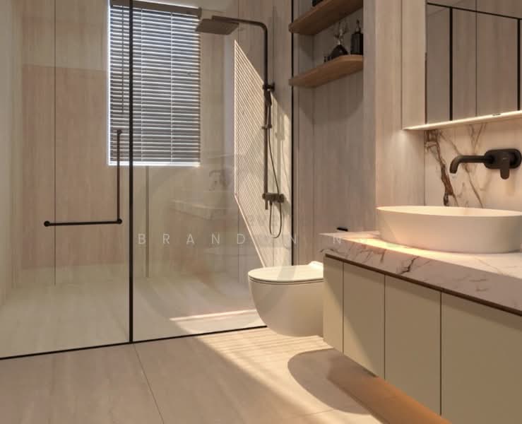 ⭐️⭐️LANDED7772@BRAND NEW INTER TOA NAN SCHOOL, , 6 Bedrooms, 6,385 sqft, Terraced House For Sale, by Brandon Ng, 500151812 - Bathroom - PropertyGuru.com.sg