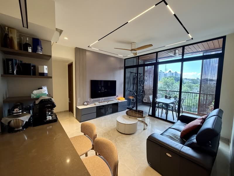 Daintree Residence, 11E Toh Tuck Road, 4 Bedrooms, 1,485 sqft, Condominium For Sale, by Leon Hoon, 500151831 - Living Room - PropertyGuru.com.sg