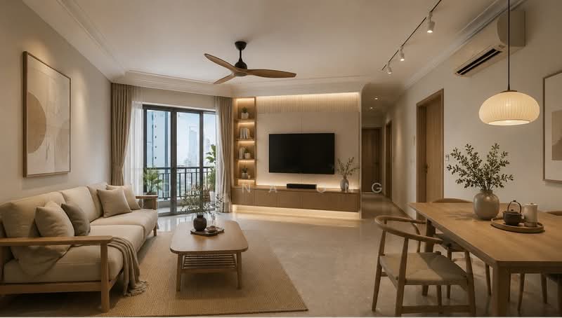 Regentville, 6 Hougang Street 92, 3 Bedrooms, 1,076 sqft, Condominium For Sale, by Dayna Ong, 500151850 - Living Room - PropertyGuru.com.sg