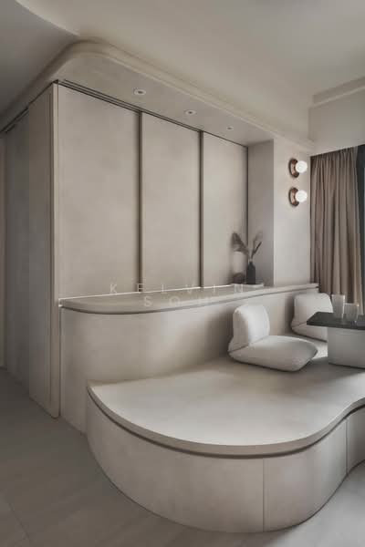 The Woodleigh Residences, Bidadari Park Drive, 2 Bedrooms, 667 sqft, Apartment For Sale, by Kelvin Soh, 500151890 - Living Room - PropertyGuru.com.sg