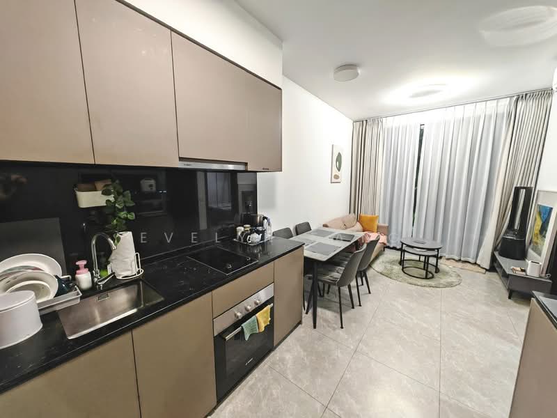 Park Colonial, 6 Woodleigh Lane, 1 Bedroom, 463 sqft, Condominium For Rent, by Evelyn Fang, 500151894 - Kitchen - PropertyGuru.com.sg