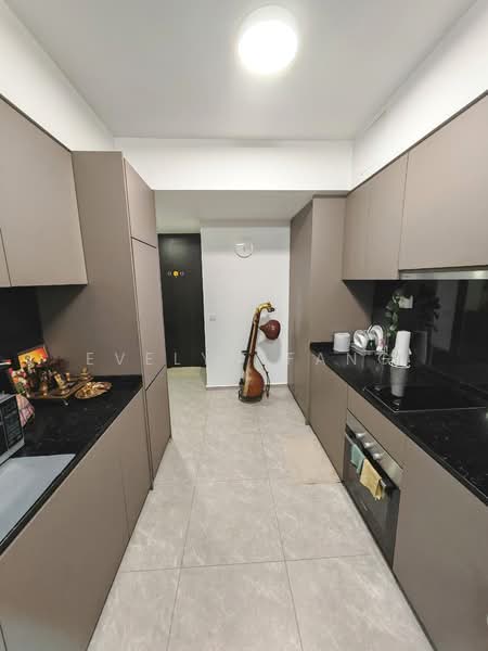 Park Colonial, 6 Woodleigh Lane, 1 Bedroom, 463 sqft, Condominium For Rent, by Evelyn Fang, 500151894 - Kitchen - PropertyGuru.com.sg