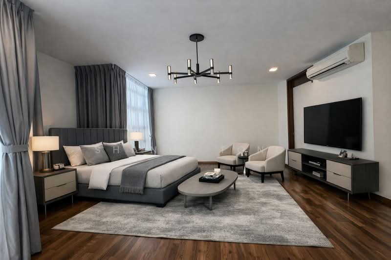 Chuan Vale in Serangoon Garden Estate, Jalan Nira,Serangoon Garden, 5 Bedrooms, 4,200 sqft, Terraced House For Sale, by Shandy Tong, 500151899 - A1 Master bedroom - PropertyGuru.com.sg