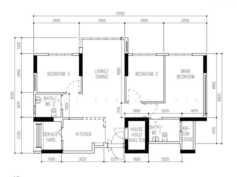 104A Bidadari Park Drive, 104A Bidadari Park Drive, 3 Bedrooms, 1,001 sqft, HDB Flat For Sale, by Joyce Lye Hui Xin, 500151943 - PropertyGuru.com.sg