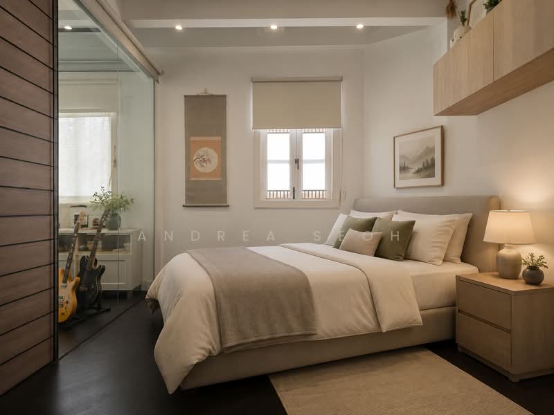 Heritage Place, 21 Tan Quee Lan Street, 3 Bedrooms, 1,851 sqft, Apartment For Rent, by Andrea Seoh, 500151954 - Common Bedroom - PropertyGuru.com.sg
